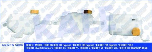 KALE-343835 Genlesme Tanki Escort (90-01) (Kapakli)